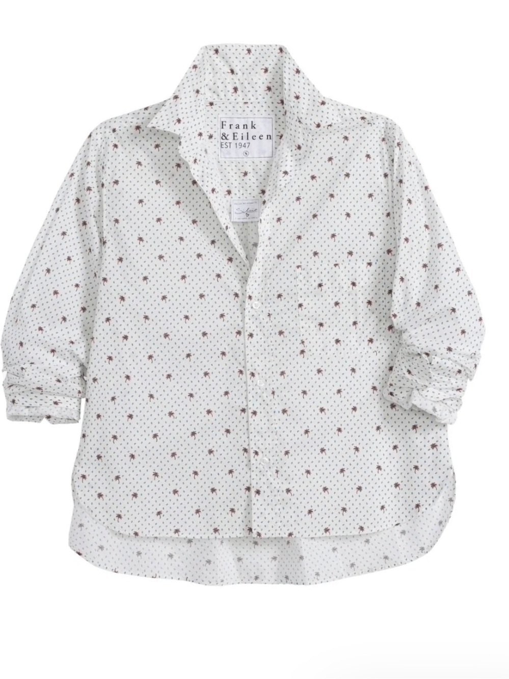 Frank & Eileen Silvio Untuckable Button Up Shirt - NEW!